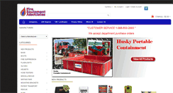 Desktop Screenshot of fireequipmentassociates.com